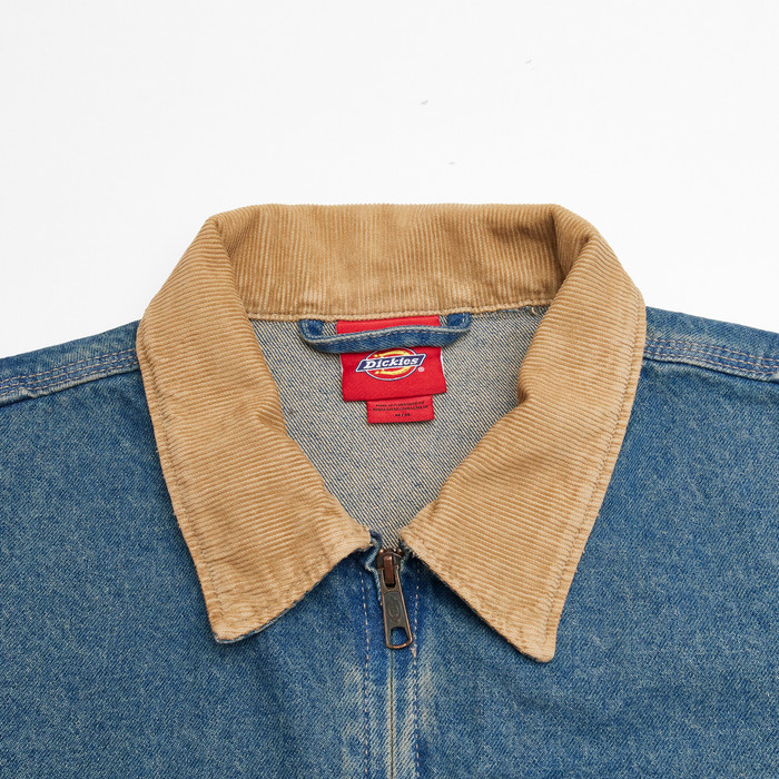 Куртка Dickies Denim Painter Jacket Khaki Tinted Blue артикул:DK0A88EGL231 - купить в магазине Дайс