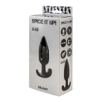 Чёрная анальная пробка 10,5см Lola Games  Spice It Up Delight 8010-01lola