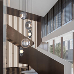 Подвесной светодиодный светильник Favourite Rulle 4373-5P