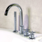 Душевая лейка круглая 1 режим ABS 3713P