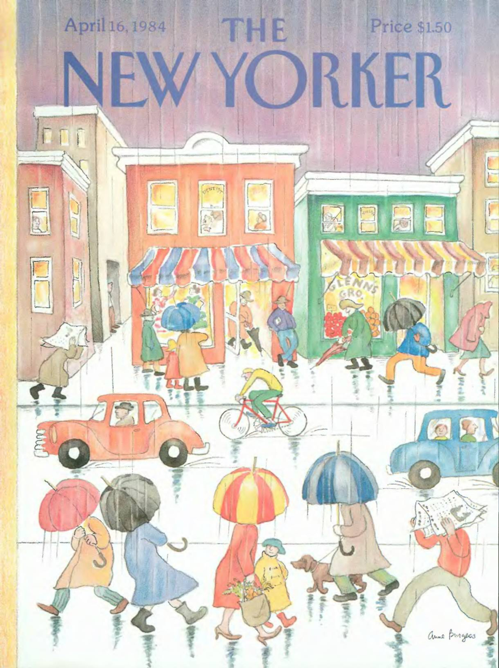 Журнал The New Yorker 16-04-1984