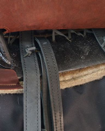 Седло фермера в коричневом цвете (полный комплект)