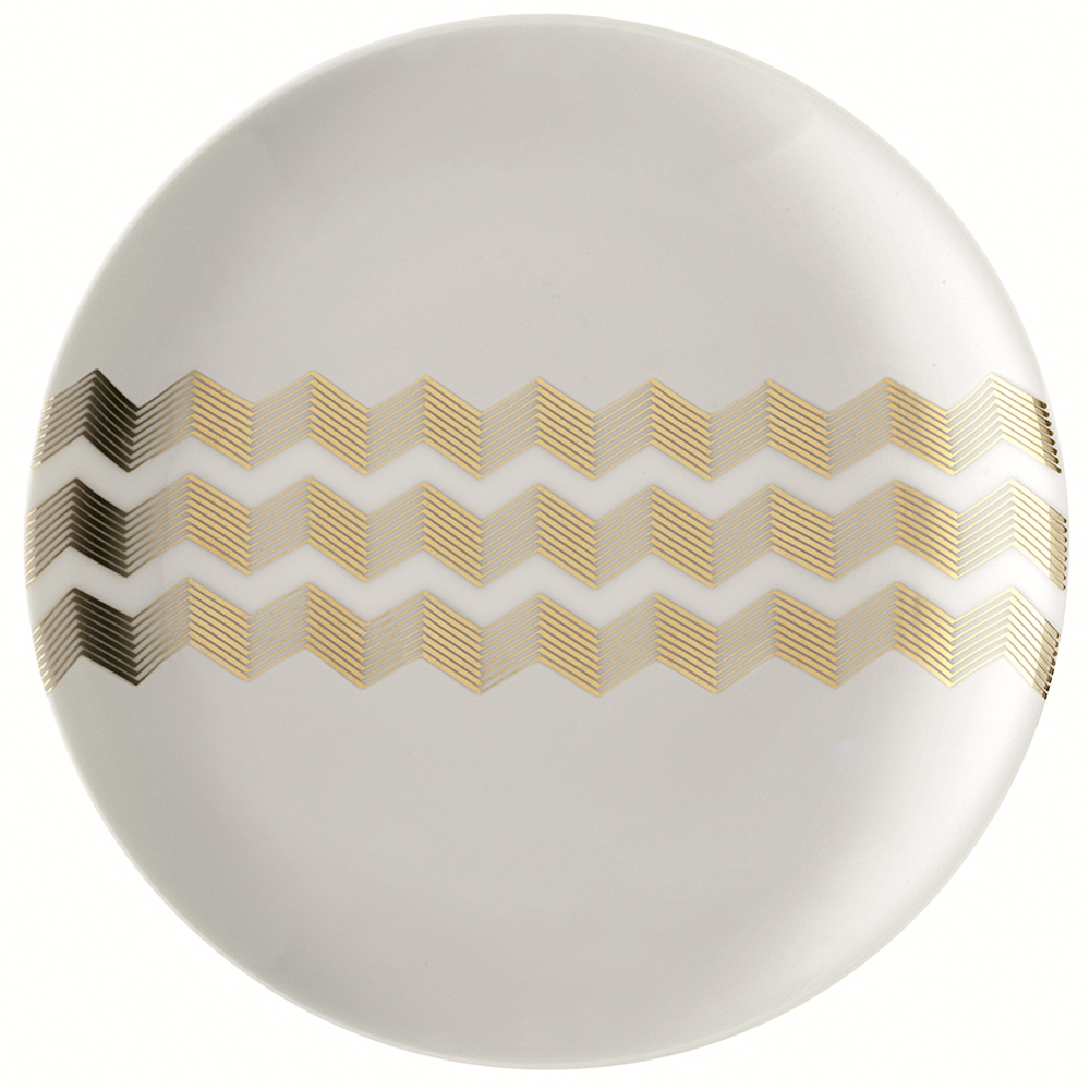 Набор блюдец signature, chevron, D16 см, 4 шт.