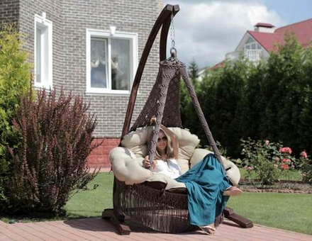 Деревянный каркас для подвесных кресел Besta Fiesta КОРСА, натуральное дерево