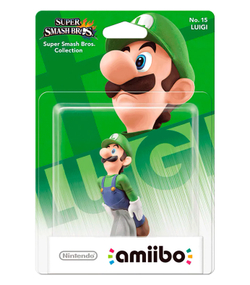 Фигурка Amiibo Луиджи / Luigi (коллекция Super Smash Bros.) №15