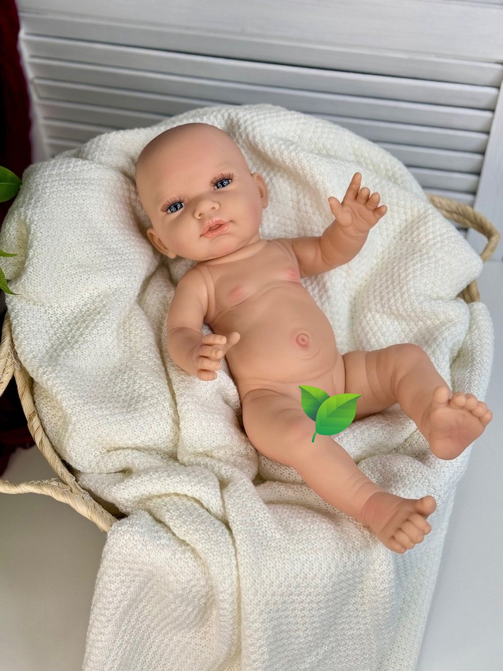 Кукла-пупс Marina and Pau 45cм без одежды (M07)