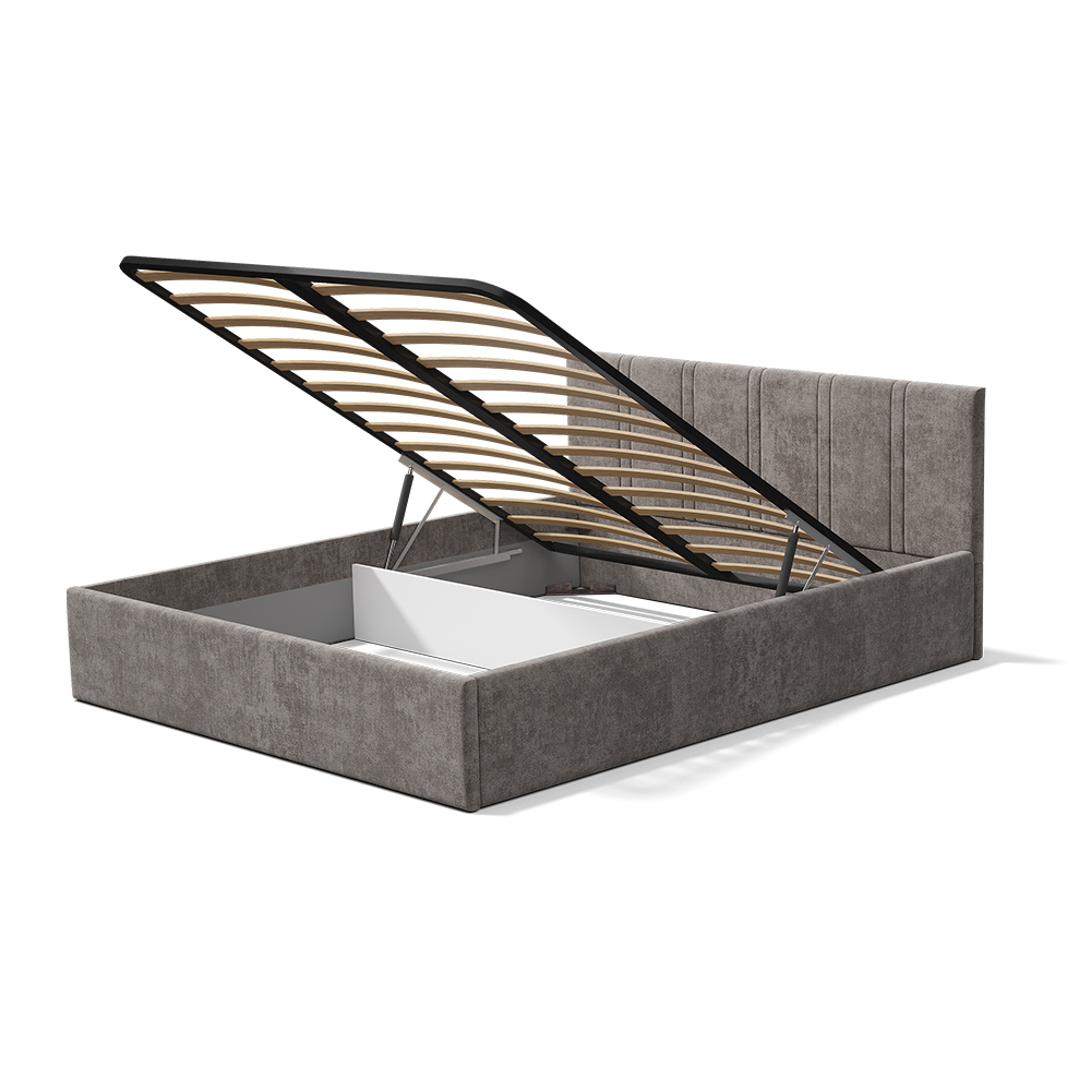 Кровать 1,6 м "Ника" КР-18 Муссон без основания