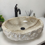 Раковина из оникса Erozy Grey EO-61551 (56*47*16)