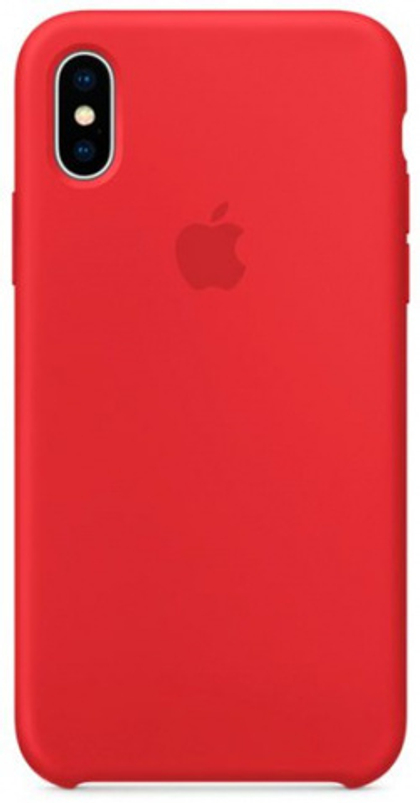 Чехол силиконовый для IPhone X Red (MQT52FE/A)