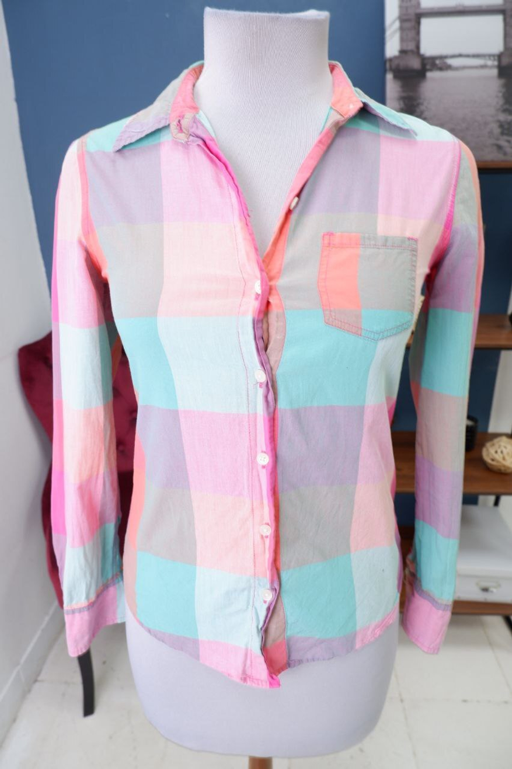 Рубашка Gap трикотажная 42 размер