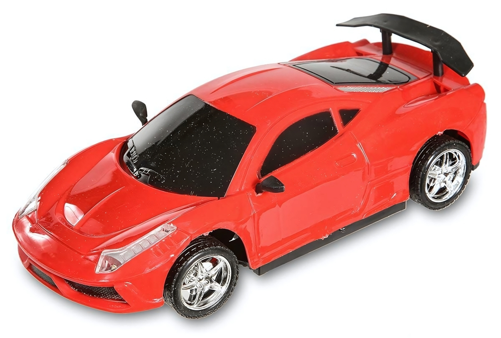 Машина классич.на РУ см, красная, коробка 797-5