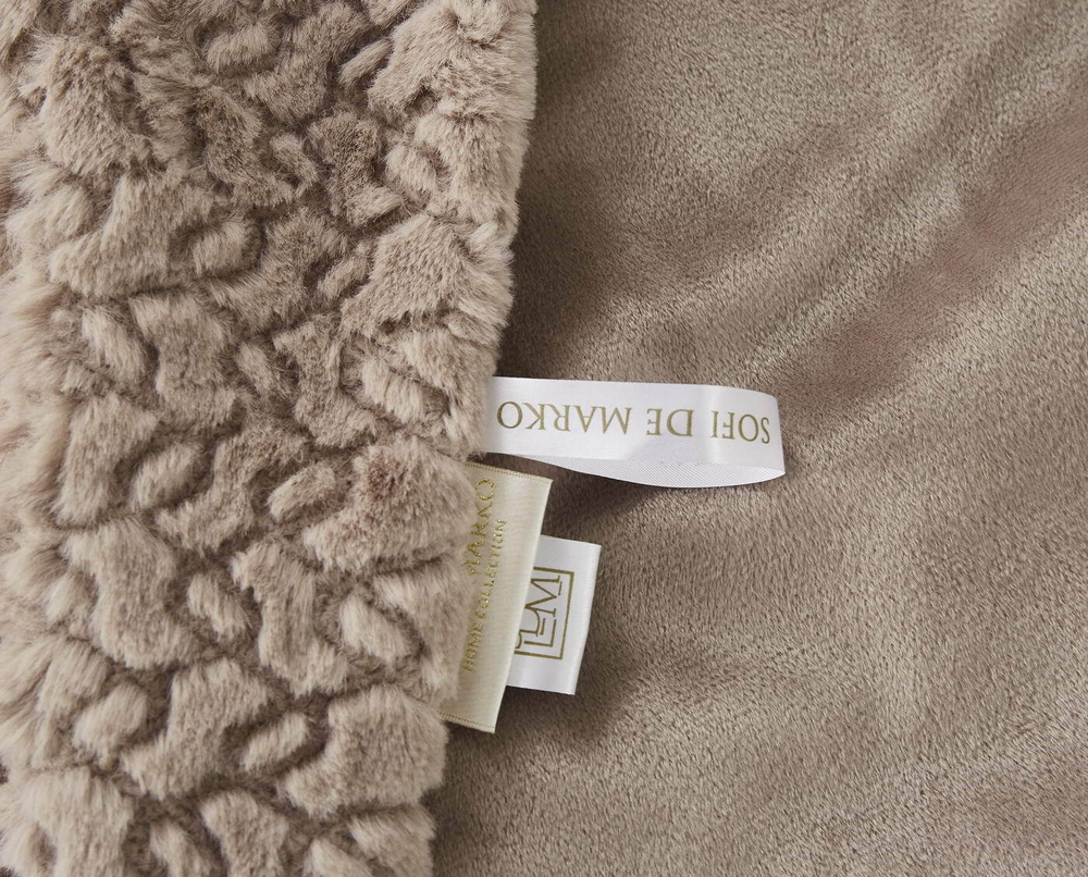 Плед 210х230 Sofi De MarkO Теодор мокко