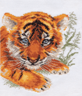 "Тигрёнок"-1-10 вышивка