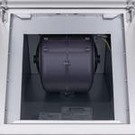 Кухонная вытяжка MAUNFELD Gloria 90 нержавеющая сталь/прозрачное стекло