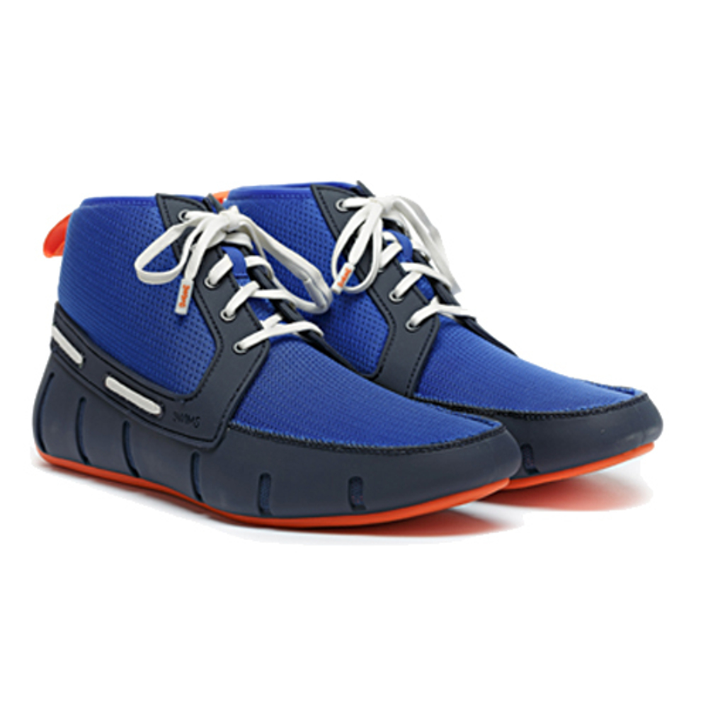 Мокасины Swims Sport High Сине-Голубые