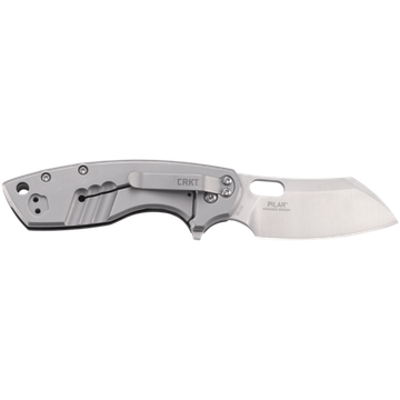 Складной нож CRKT 5315G Pilar Large G10 c клинком из стали 8Cr13MoV, рукоять G10 / Stainless Steel