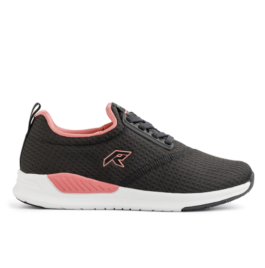Кроссовки женские Runners, RNS-242-2978, черные/розовые
