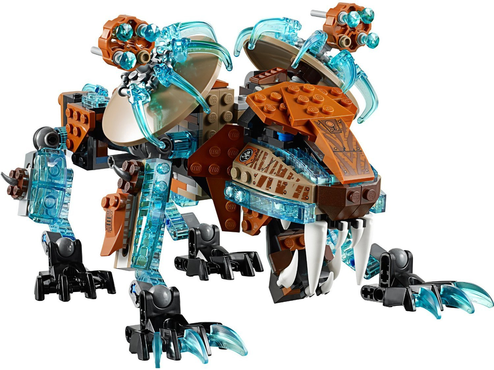 LEGO Chima: Саблезубый шагающий робот Сэра Фангара 70143 — Sir Fangar's Sabre-Tooth Walker — Лего Чима