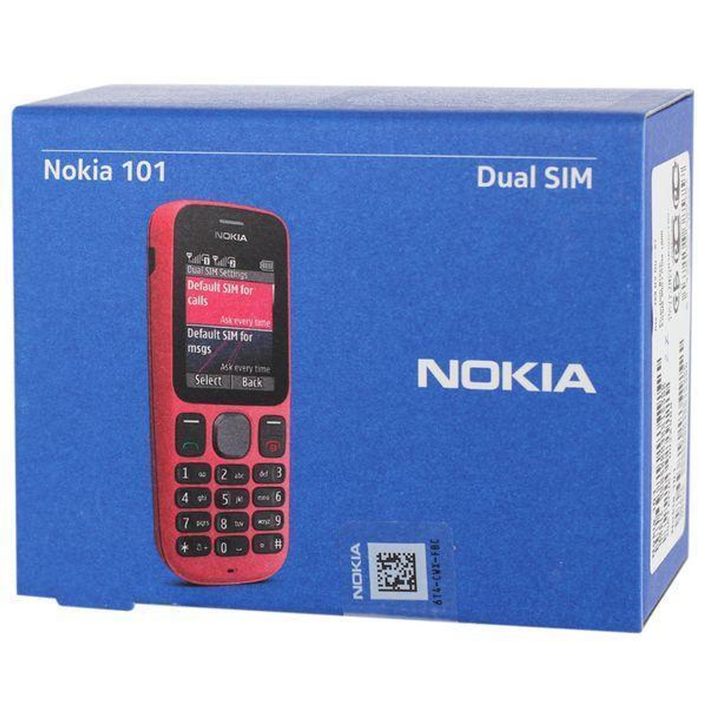 Мобильный телефон Nokia 101 Dual Sim Black Купить. Цена в России, Москве,  Санкт Петербурге, Краснодаре, Челябинске, Новосибирске