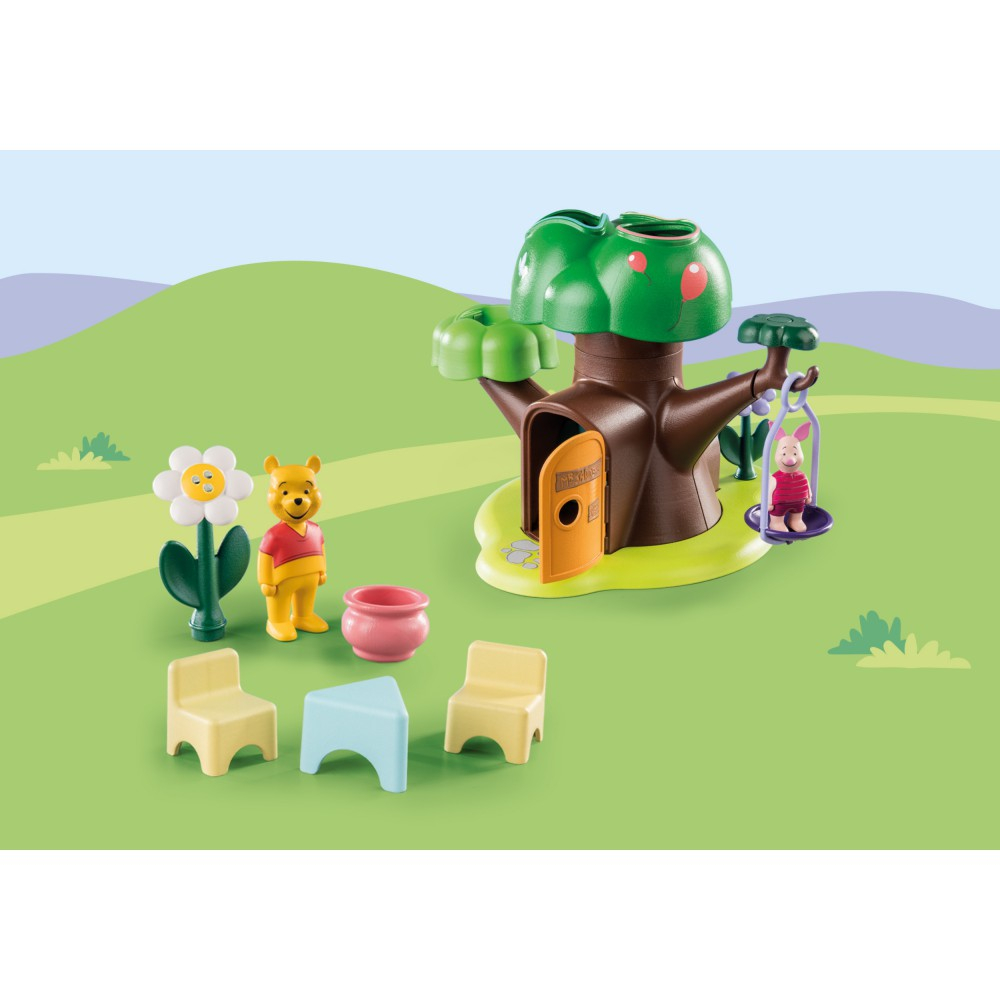 Playmobil - 1.2.3 & Disney Домик в дереве Винни-Пуха и Пятачка 71316