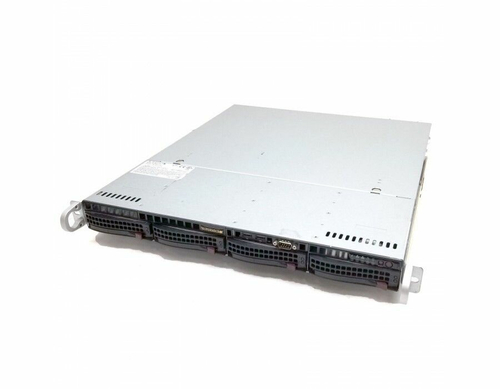 Сервер Supermicro 813M-4/X11SSH-F/1x E3-1225 v6/8Gb/2x 400W
