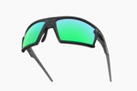 Спортивные очки Demetz Mud / Mat Black / Mat Green 67-16 Polarized Pink With Green Mirror Cat.3