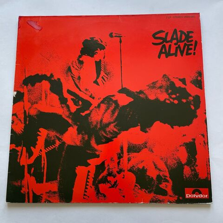 Винтажная виниловая пластинка LP Slade, Slade Alive (Германия 1978)