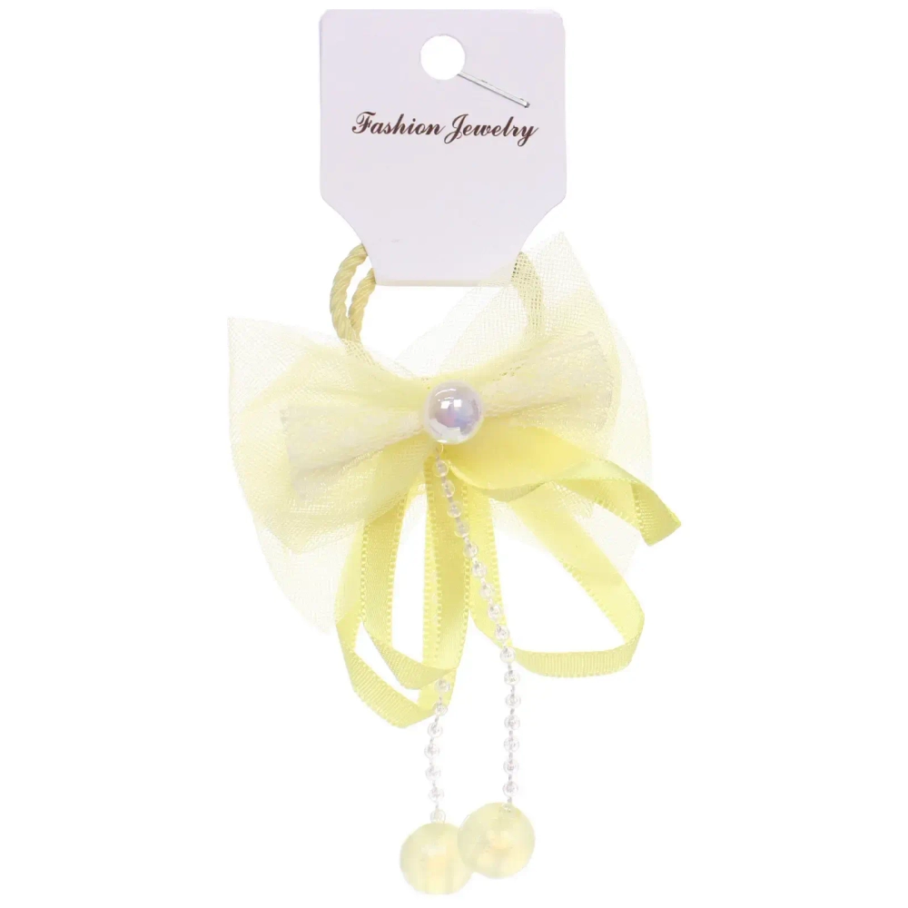 Резинки для волос детские 2шт «КОНФЕТКИ», бантики, микс 5 цветов, d-3см