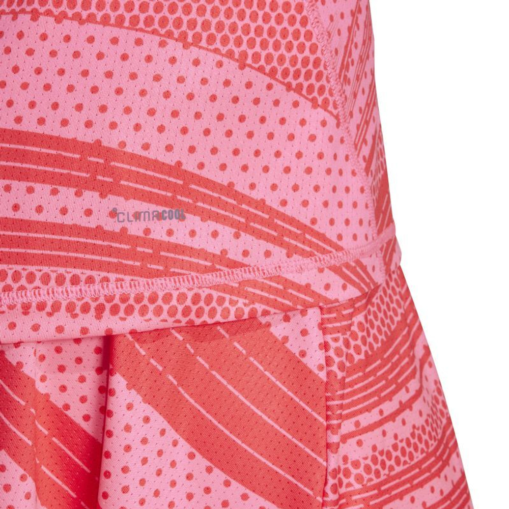 Женский топ теннисный Adidas Club Tennis Graphic Tank - Розовый