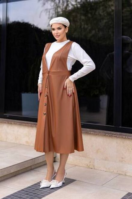 Комплект (сарафан + гольф) УК-2393 Фабрика Моды Фото 2