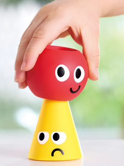 Детская головоломка "Умняша" Геометрическая башня(блоки Монтессори)