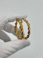 Серьги кольца