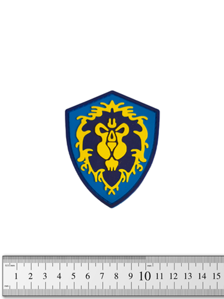 Шеврон Warcraft. Альянс PVC