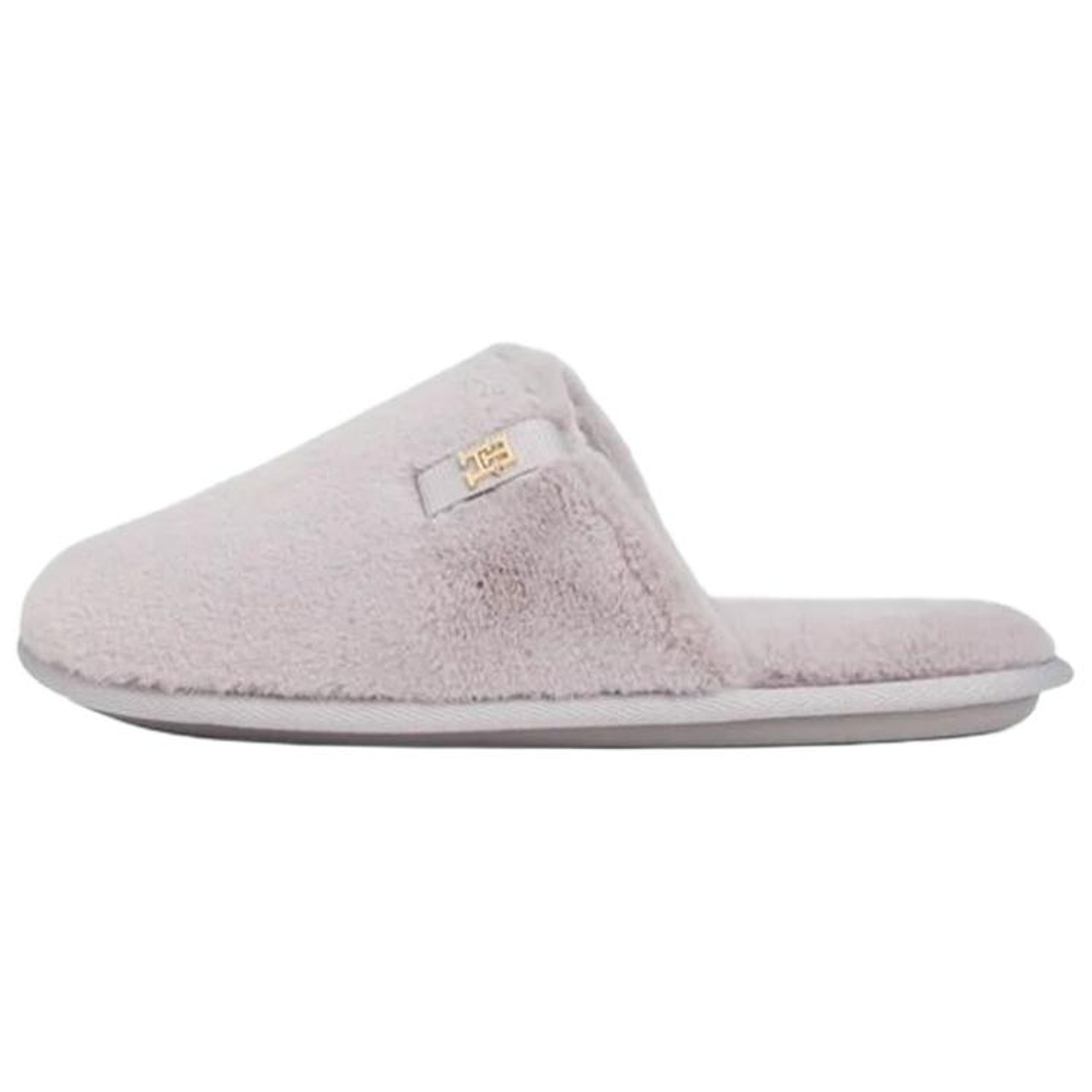 Tommy Hilfiger Minimalist Fashion Rubber Sole Abrasion Resistant Closed Toe Slippers Women"s Light Purple