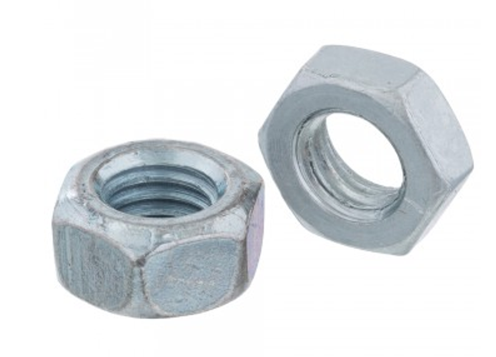 Гайка  8х1.25 простая h-6 РЗИ (уп25/50шт)