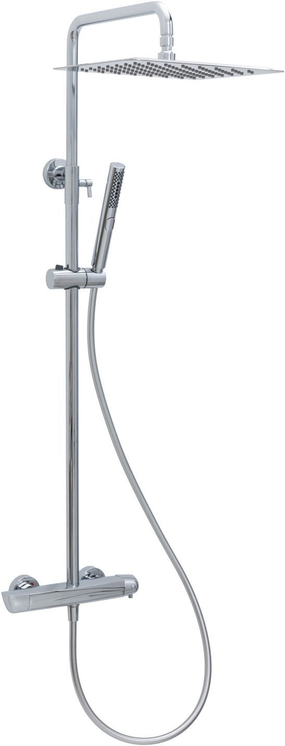 Душевая стойка Allen Brau Infinity 5.21032-00 3 режима, хром глянец