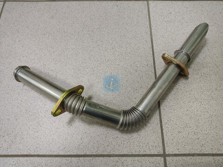 Трубка рециркуляции впускного коллектора (⌀32, L-560, фланец 2отв. ⌀10) 536.1213026-10