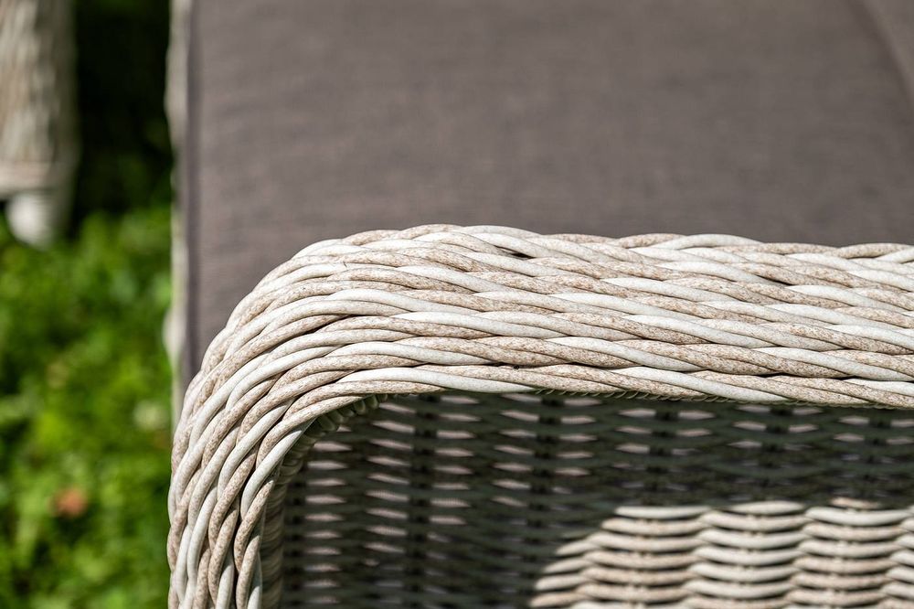 "Гляссе" лаунж-зона из искусственного ротанга, цвет бежевый