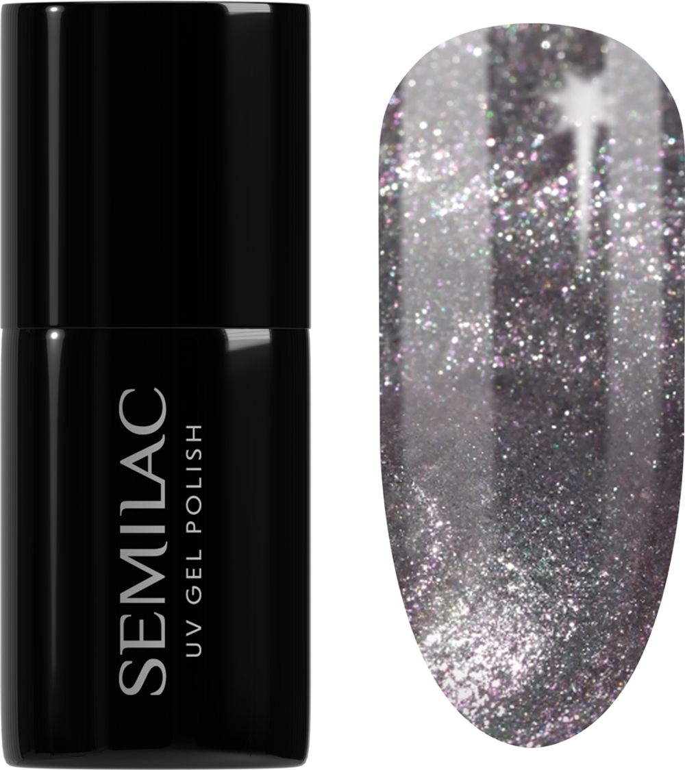 Semilac UV Hybrid Brides Babes - Гибридный лак для ногтей с использованием УФ / Светодиодной лампы оттенок 484 The Cute One, 7 ml