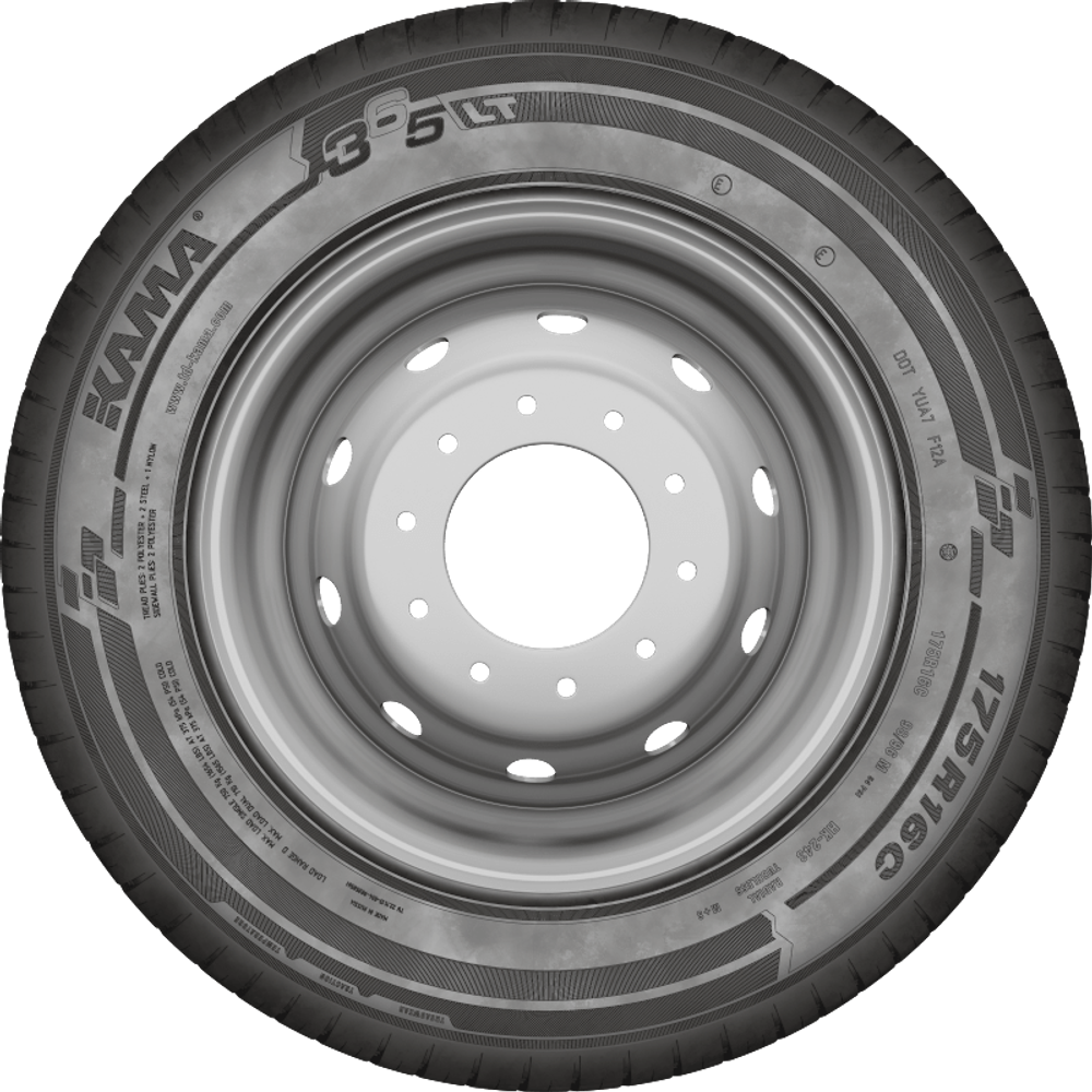 Шины 185/75R16C КАМА 365 LT (НК-243) 104/102Q TL