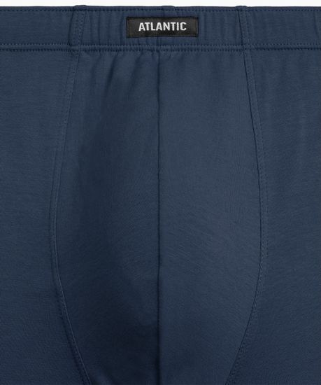 Трусы мужские боксеры (5шт), Atlantic 5SMH-002, хлопок, темно-синий + темно-голубой + светло-зеленый + индиго + темно-голубой