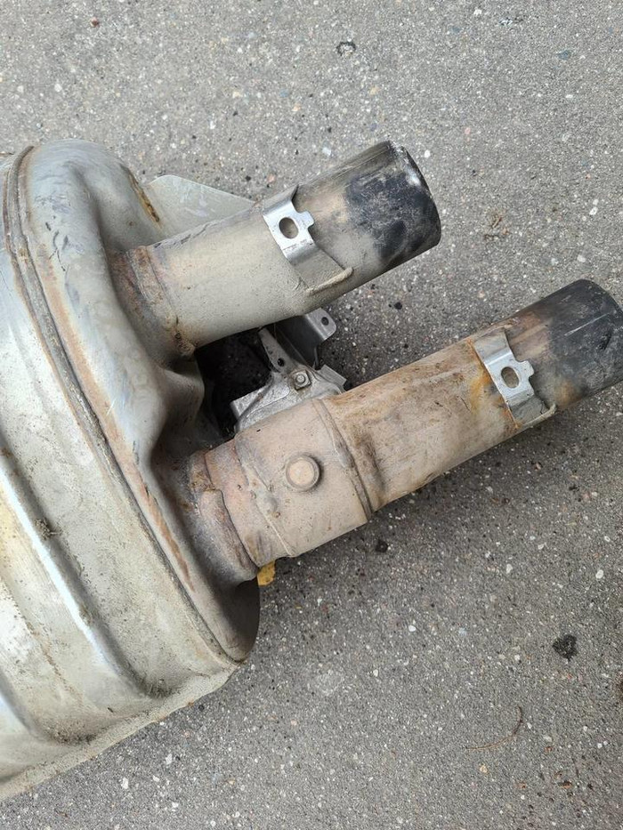 Глушитель левый Porsche Panamera 2 971 (2016-2020)