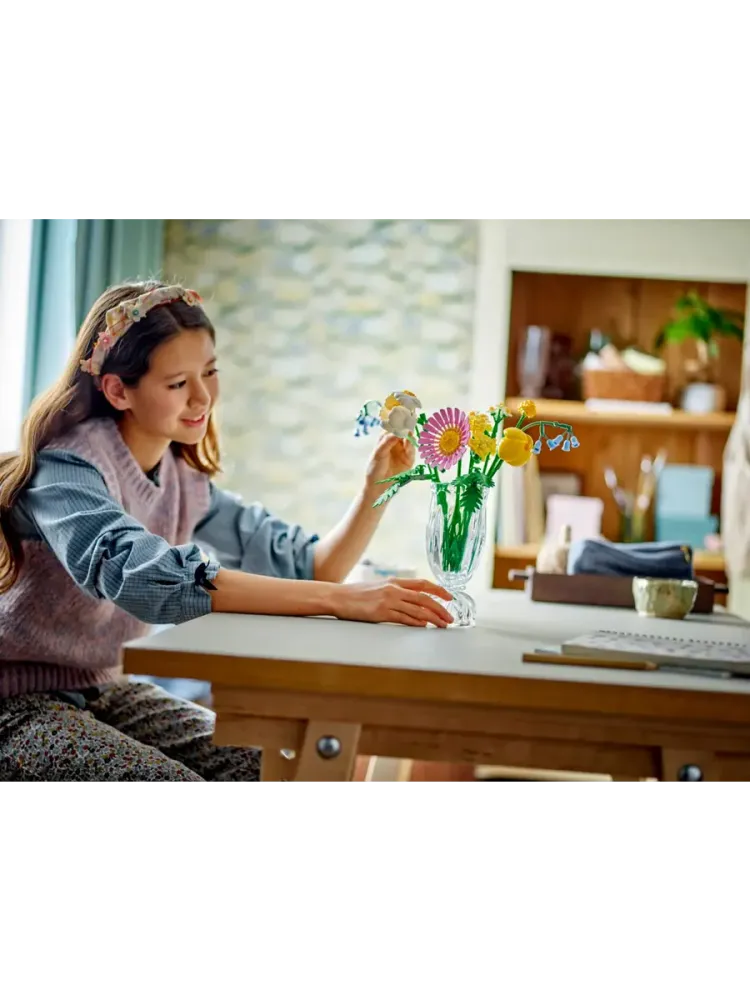 Конструктор для взрослых Botanicals 10347 Летний Букет