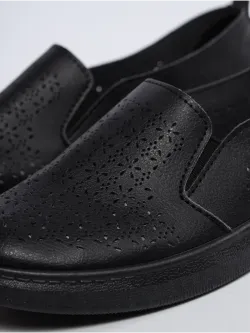 Мокасины летние с перфорацией