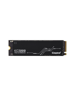 Kingston SSD 512GB KC3000 M.2 2280 PCIe 4.0 x4 NVMe R7000/W3900MB/s 3D TLC MTBF 2M 400TBW Retail 1 year