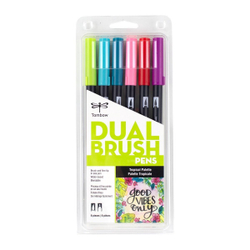 Набор Tombow AB-T Dual Brush 6 Tropical