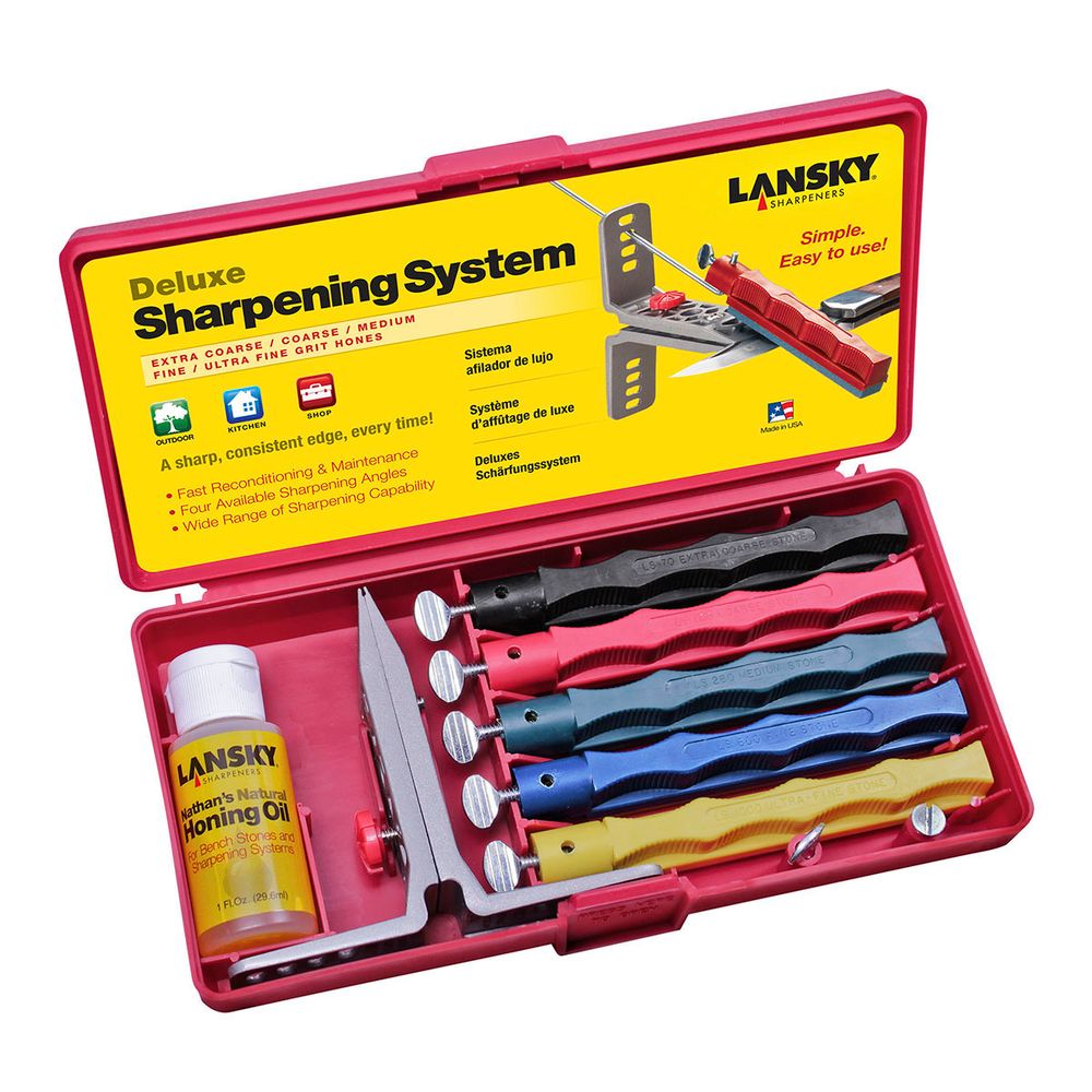 Набор для заточки ножей Lansky Deluxe System модель LKCLX