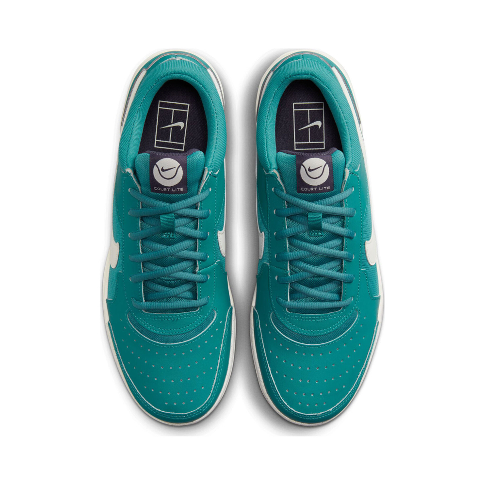 Детские теннисные кроссовки Nike Zoom Court Lite 3 All Court Shoe Kids - Petrol, Cream