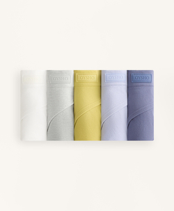 OYSHO Набор из 5 бесшовных классических трусов, лаймовый зеленый