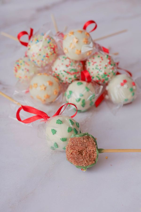 Пирожное Попс белые 10 штук